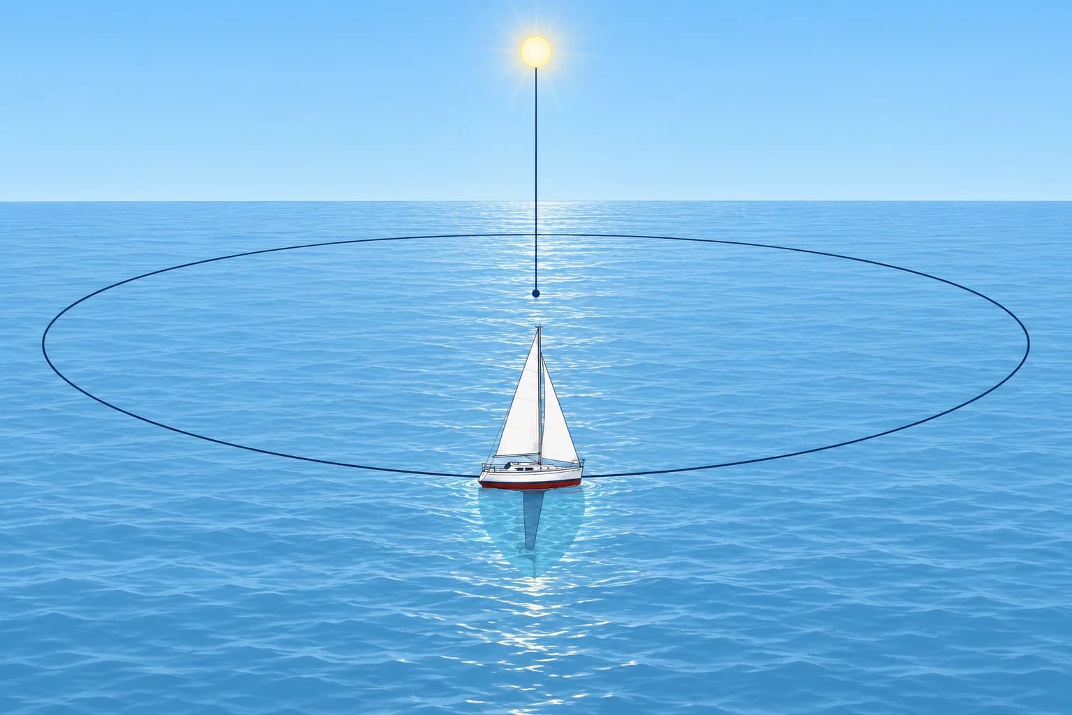 Altitude, azimuth and the circle of equal altitude
