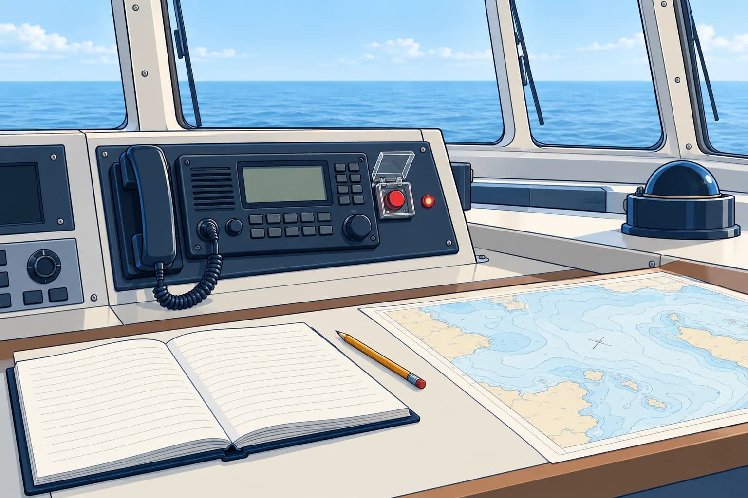 On watch: receiving a distress alert