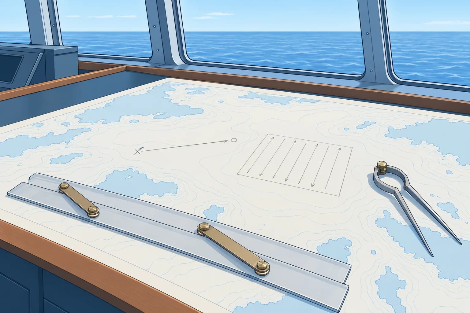 Search planning with the RCC