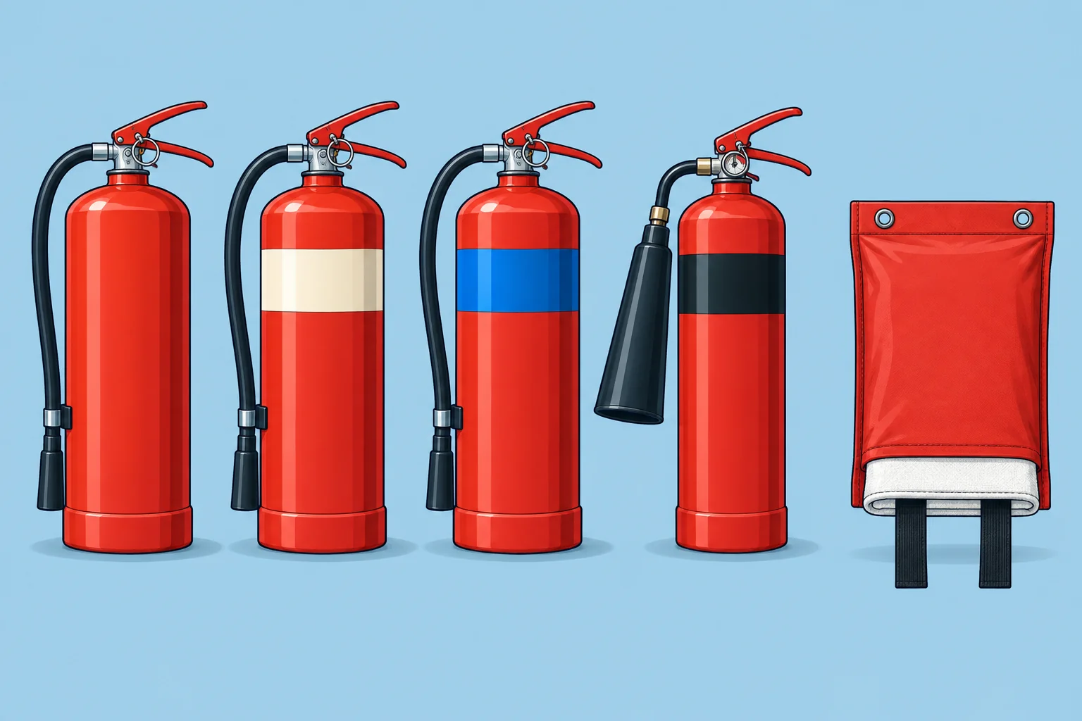 Choosing and using an extinguisher