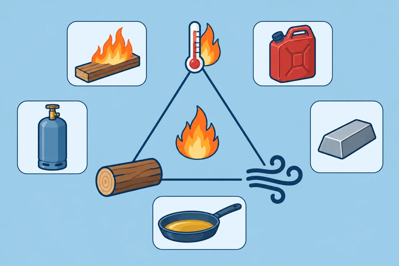How fire works and the classes of fire