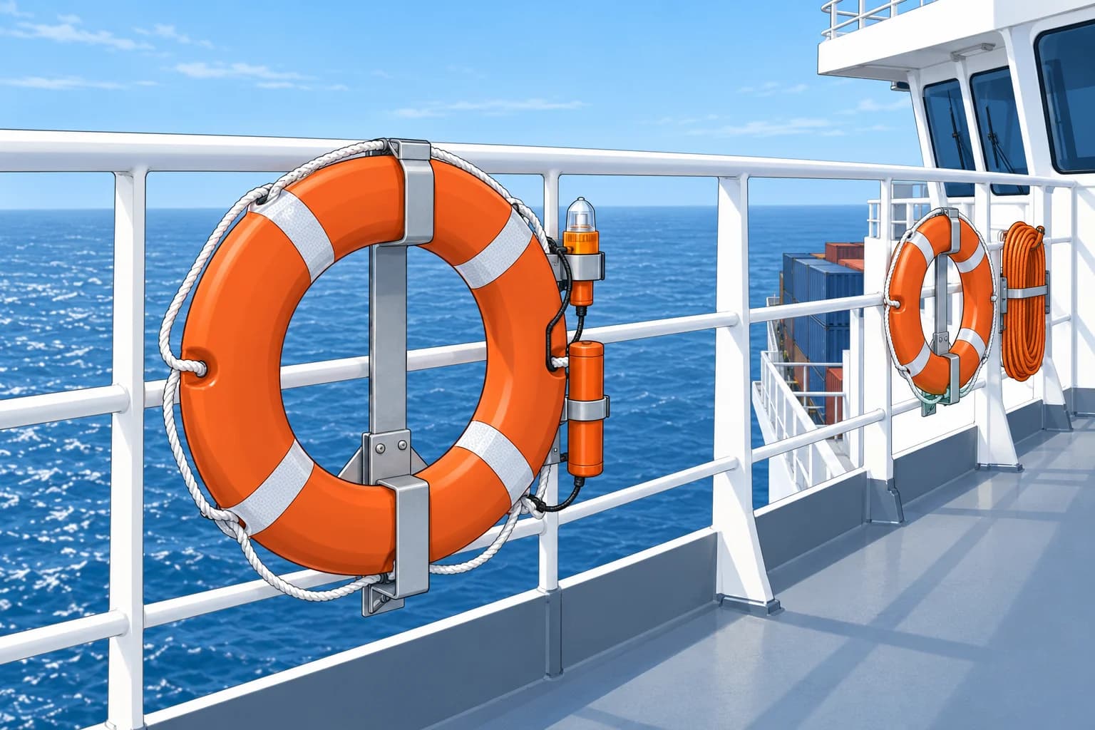 Lifebuoys, lights, smoke signals and lifelines