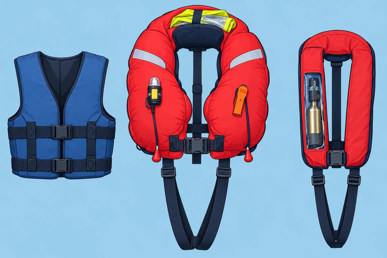 Lifejackets: choose, fit and service