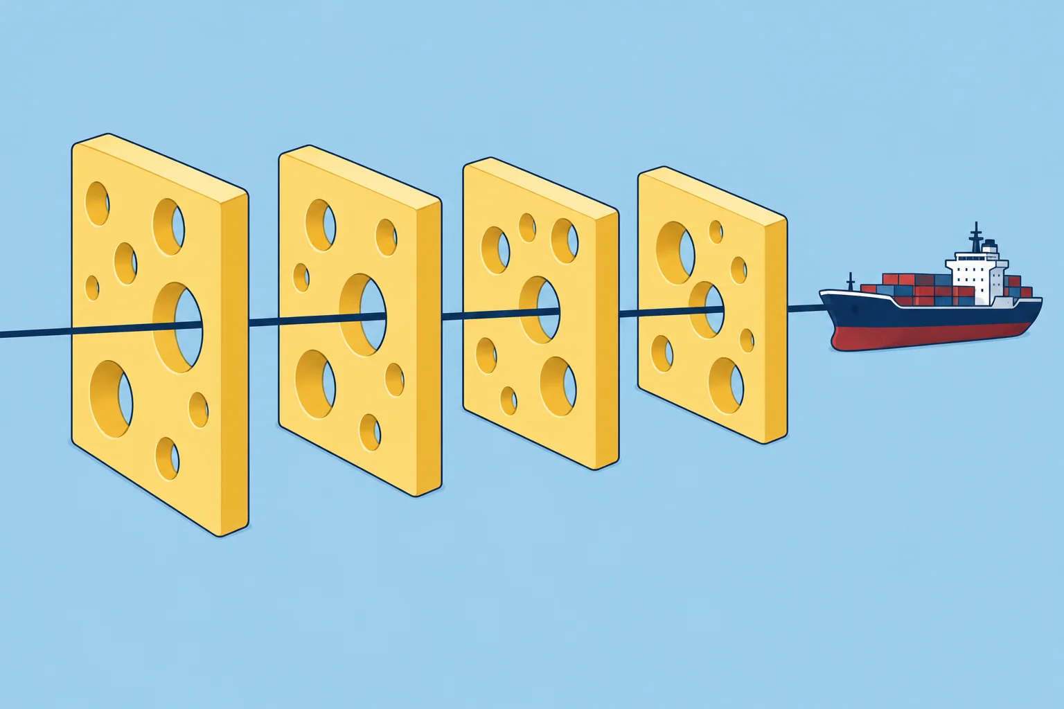 Error chains, the Swiss cheese model and just culture