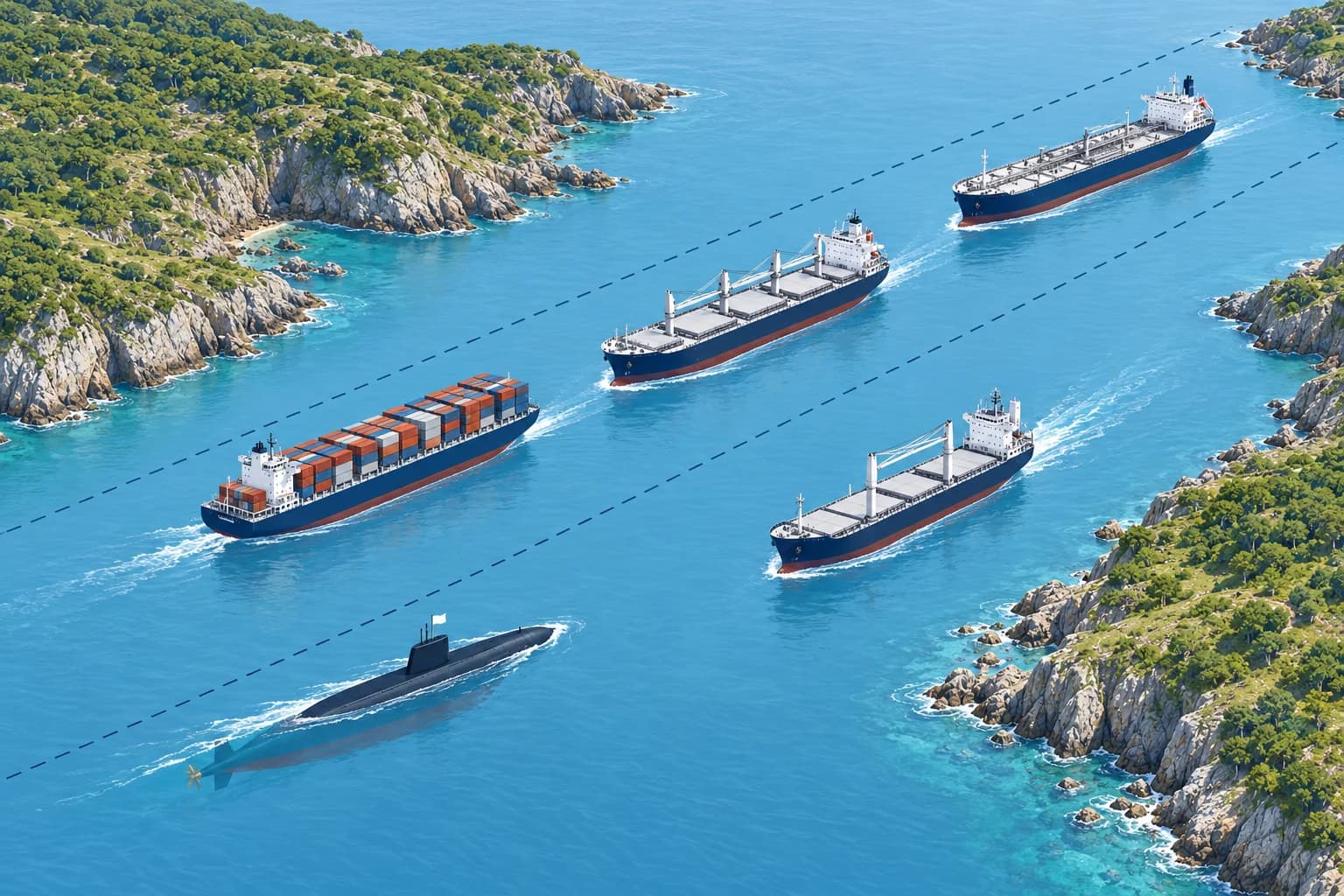 Innocent passage, transit passage and archipelagic sea lanes