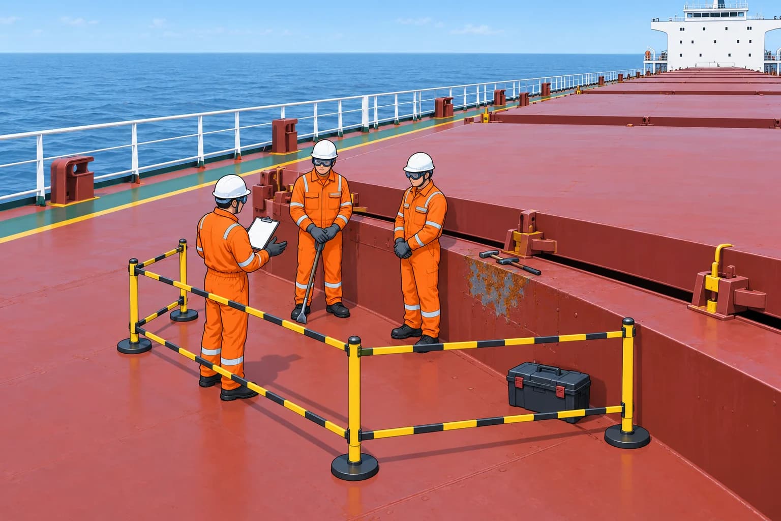 Safe working practices, risk and protective equipment