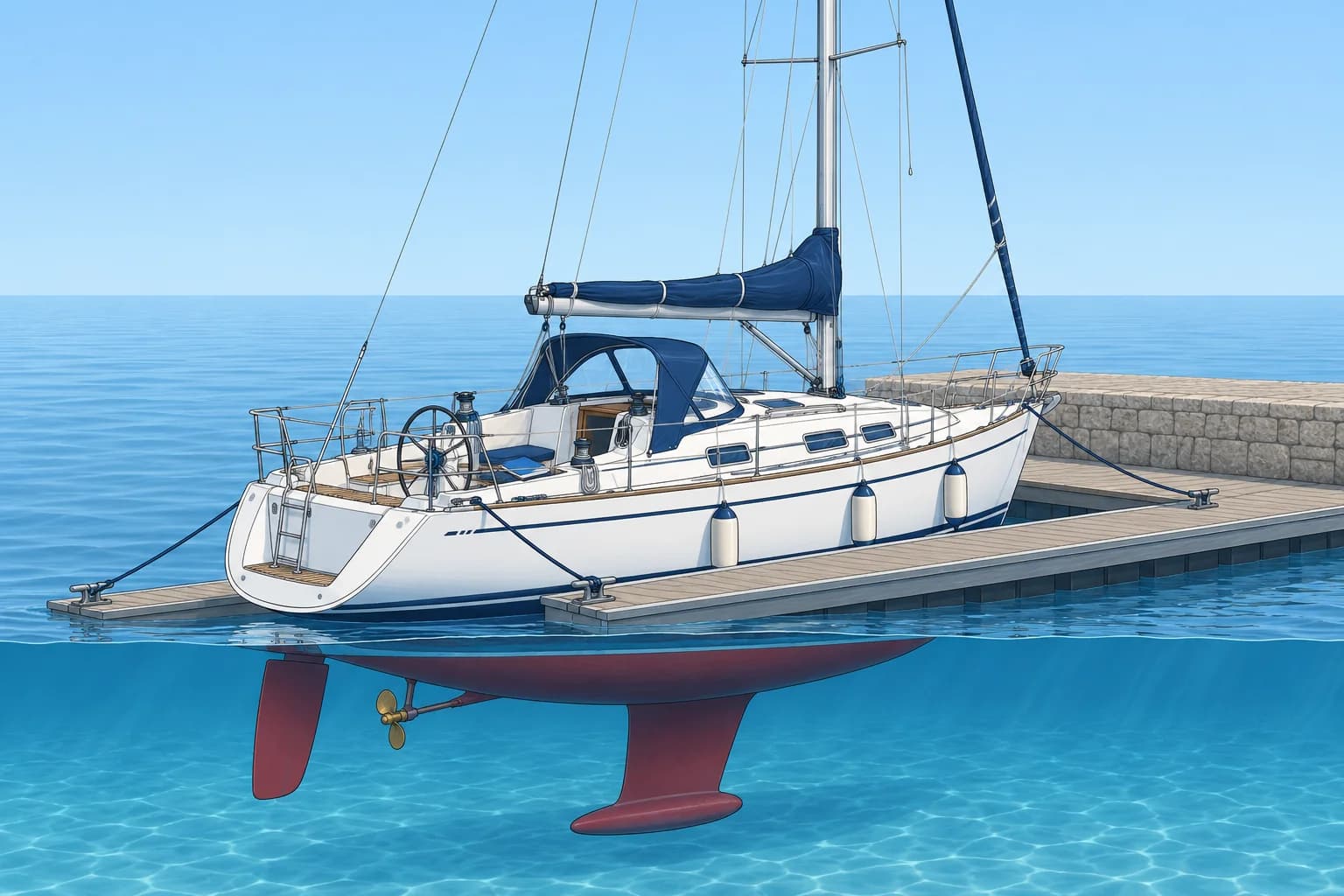 Arrival, crew list, fees and insurance
