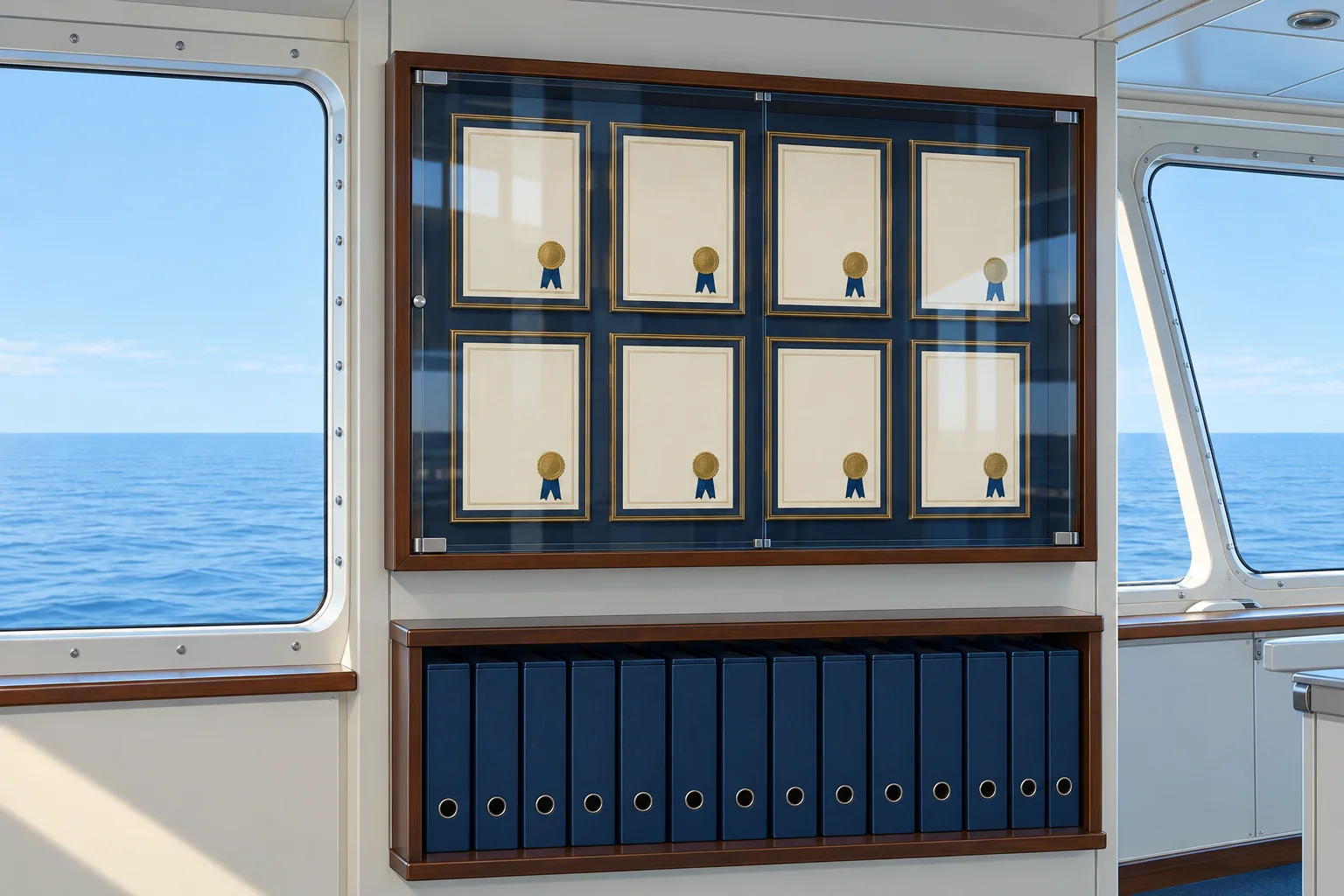 Ship's certificates, documents and the survey cycle
