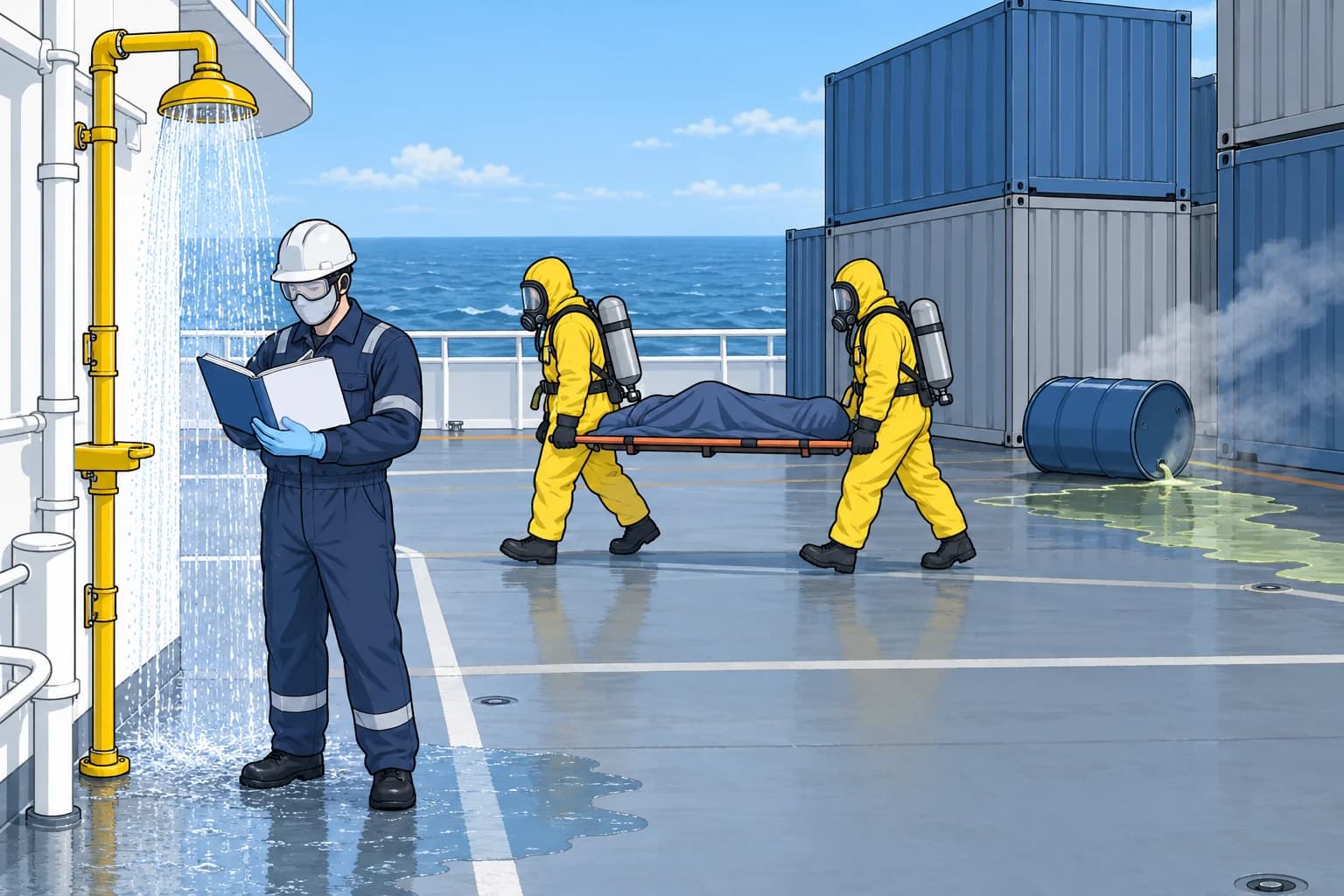 Toxic hazards: using the MFAG