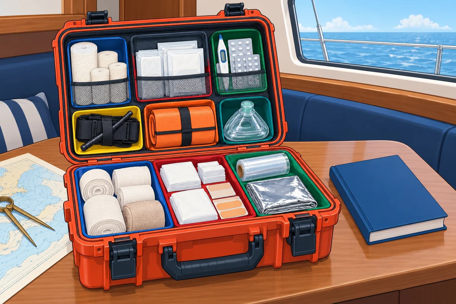 A medical kit for the passage you plan