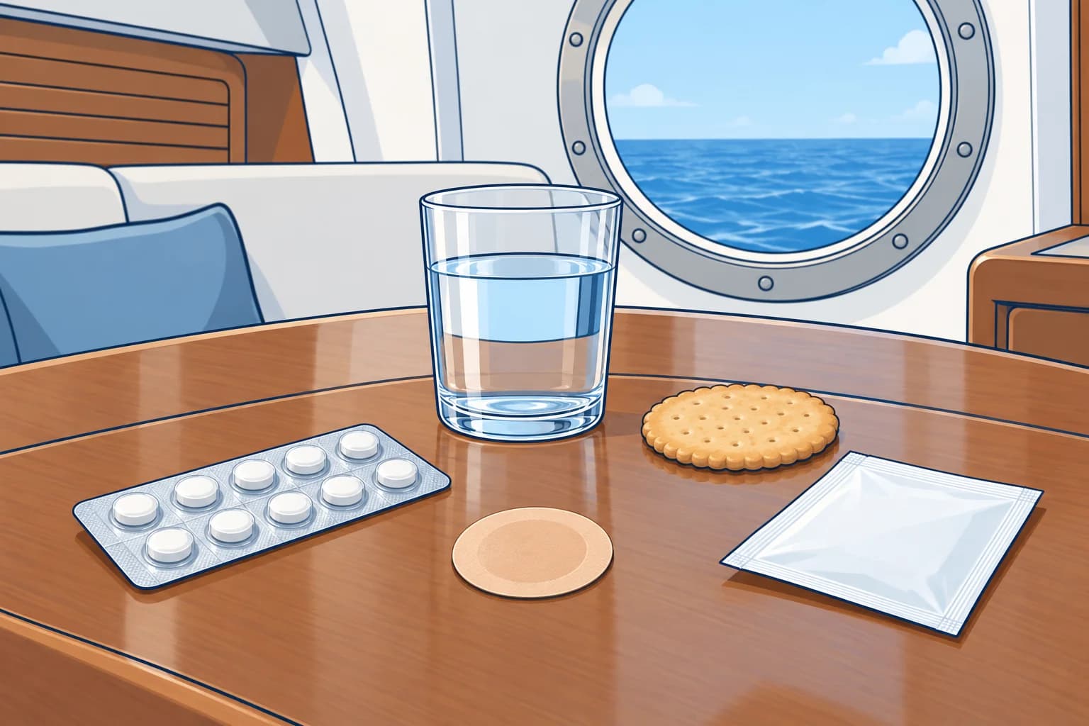 Seasickness medicines and their cautions