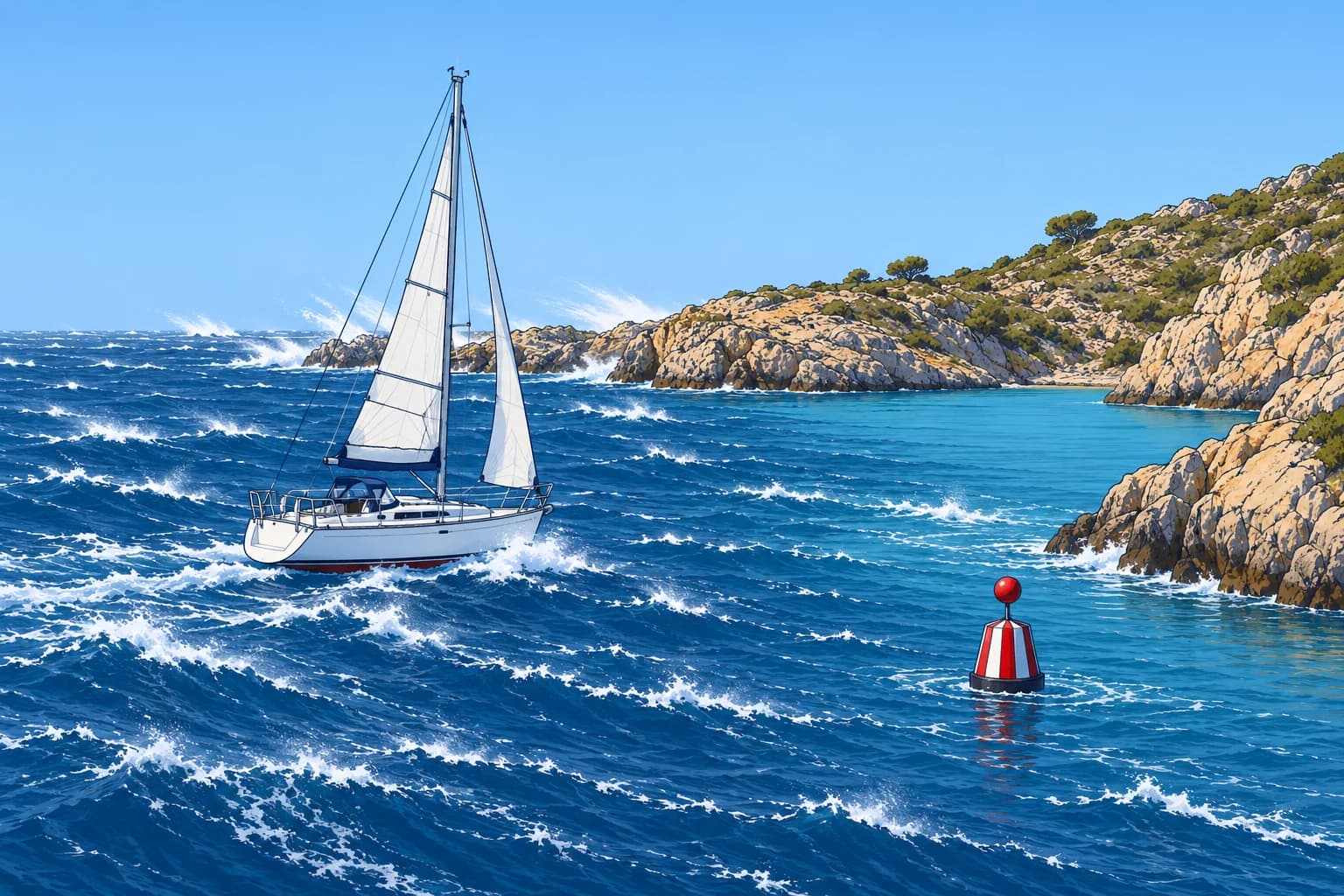 Named winds of the Mediterranean