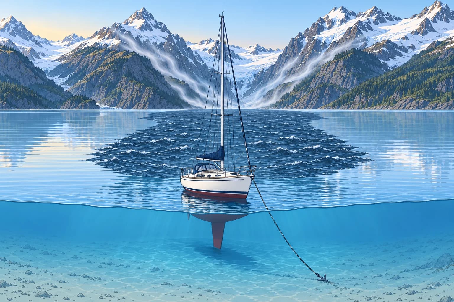 Katabatic and anabatic winds