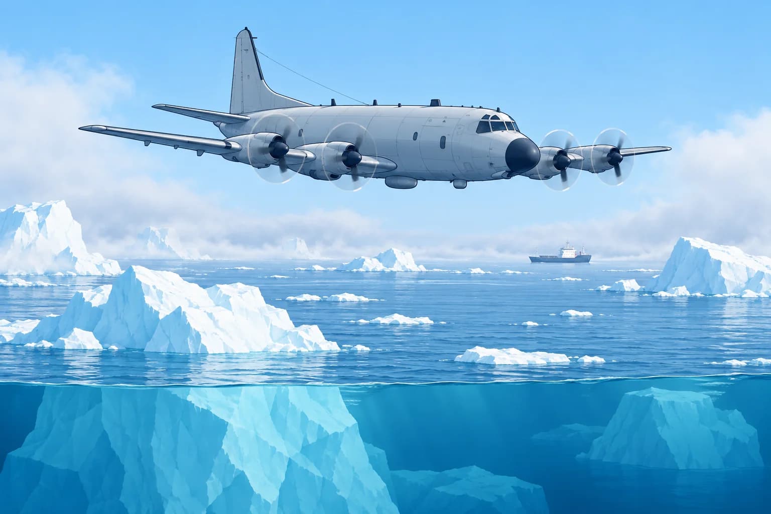 The International Ice Patrol and iceberg warnings