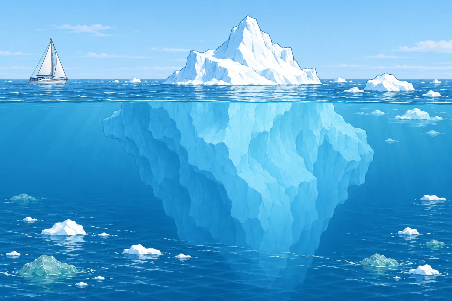 Sea ice and icebergs: terms, dangers and handling
