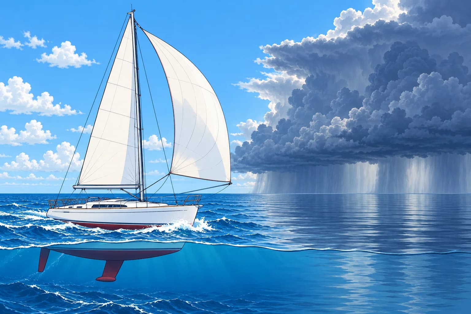 Trade winds, the ITCZ, the doldrums and the horse latitudes