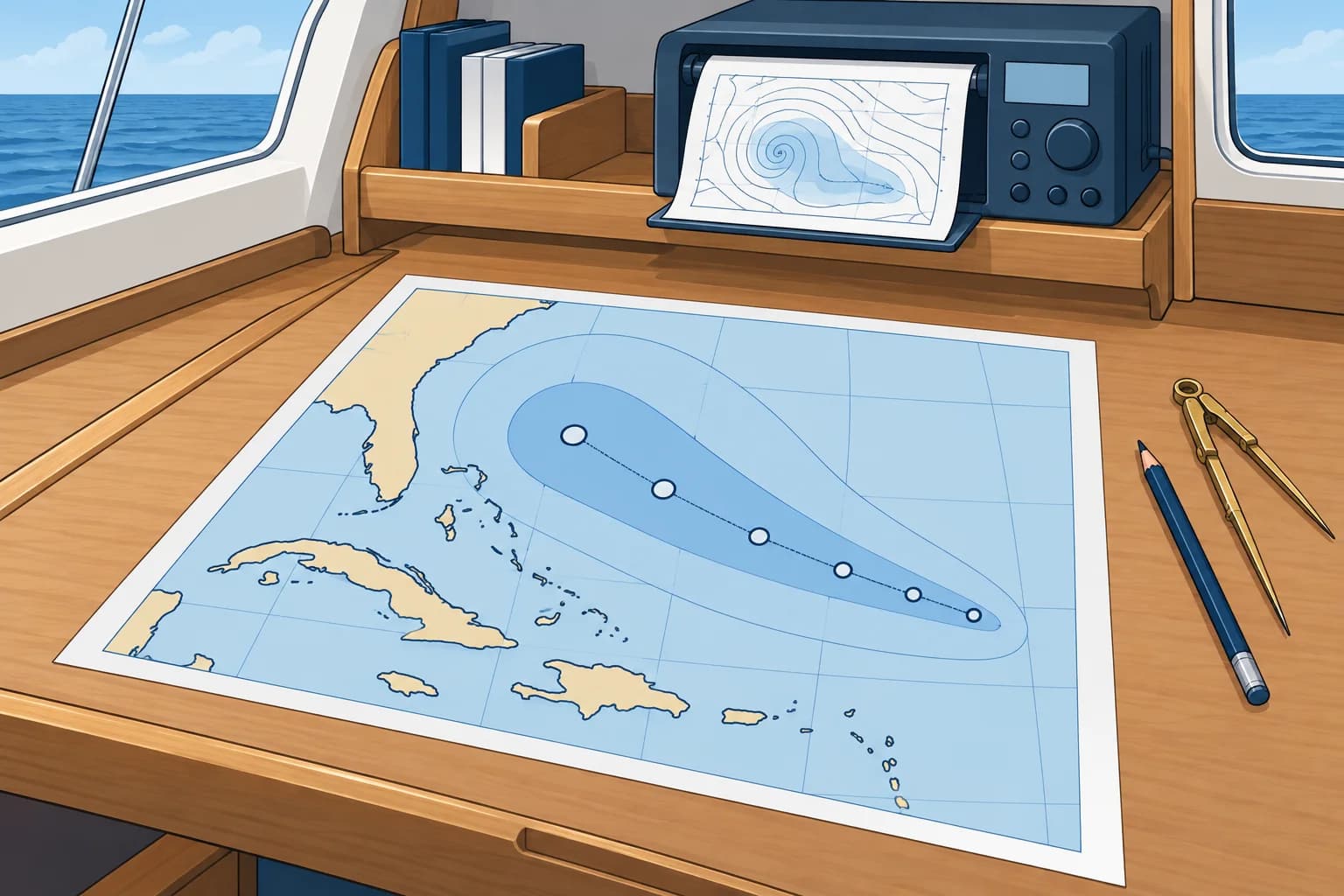 Storm warnings: NHC and JTWC products and the 34-knot rule