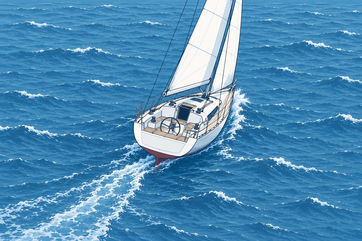 Leeway: from heading to water track