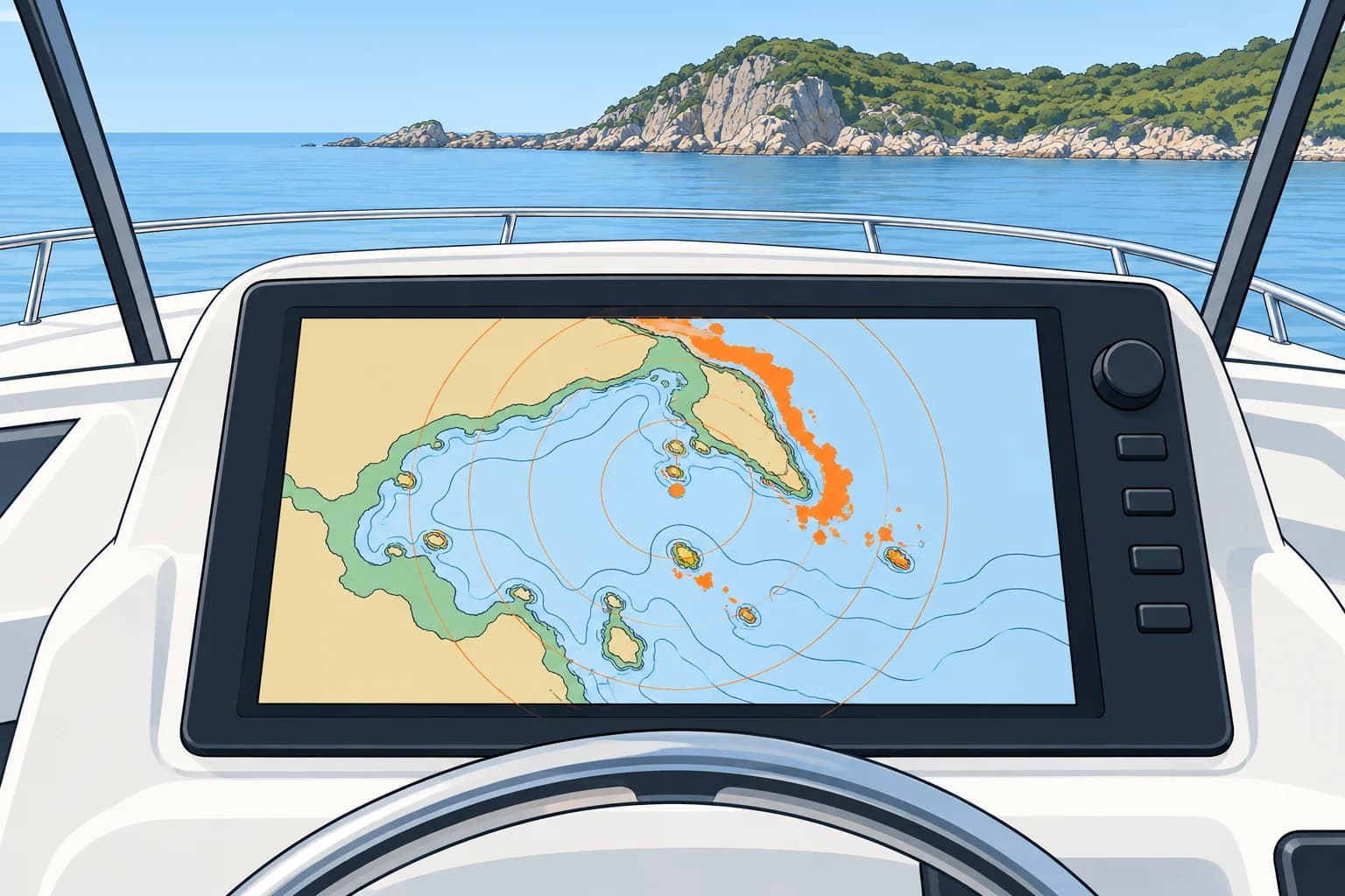 Radar overlay, ENCs and how good the chart is