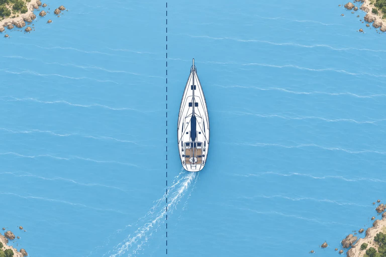 Heading and speed through the water against COG, SOG and XTE