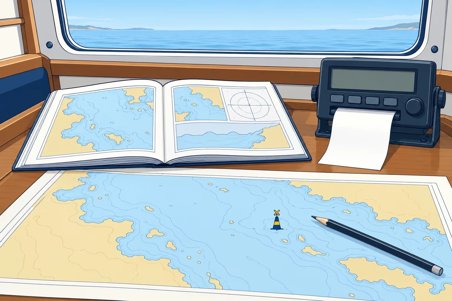 Notices to Mariners and navigational warnings