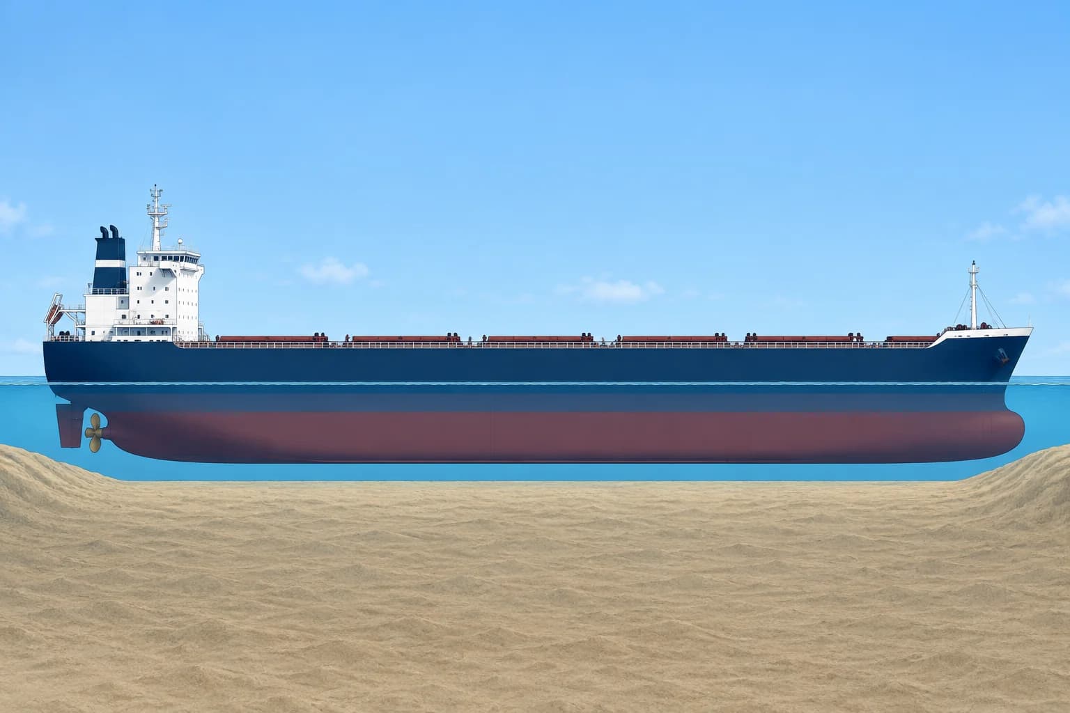 Restricted waters and the under-keel clearance policy