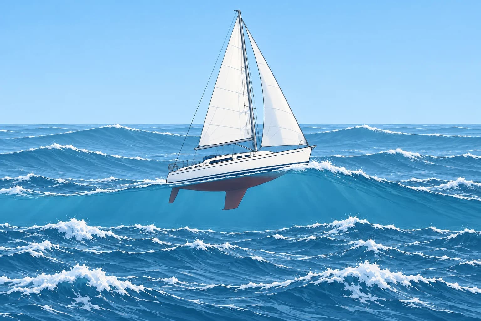 Wind waves, swell and wave height
