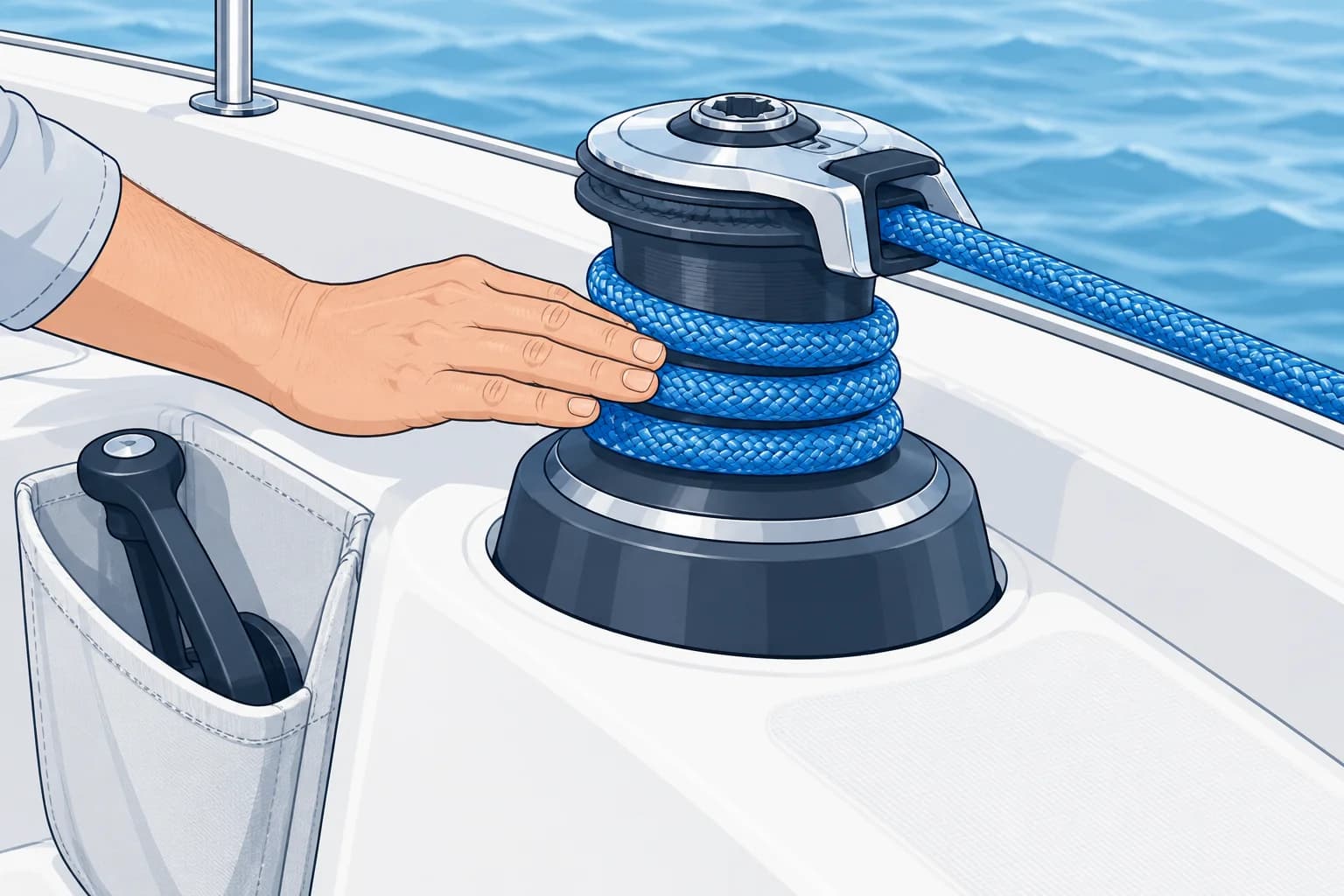 Using a winch safely
