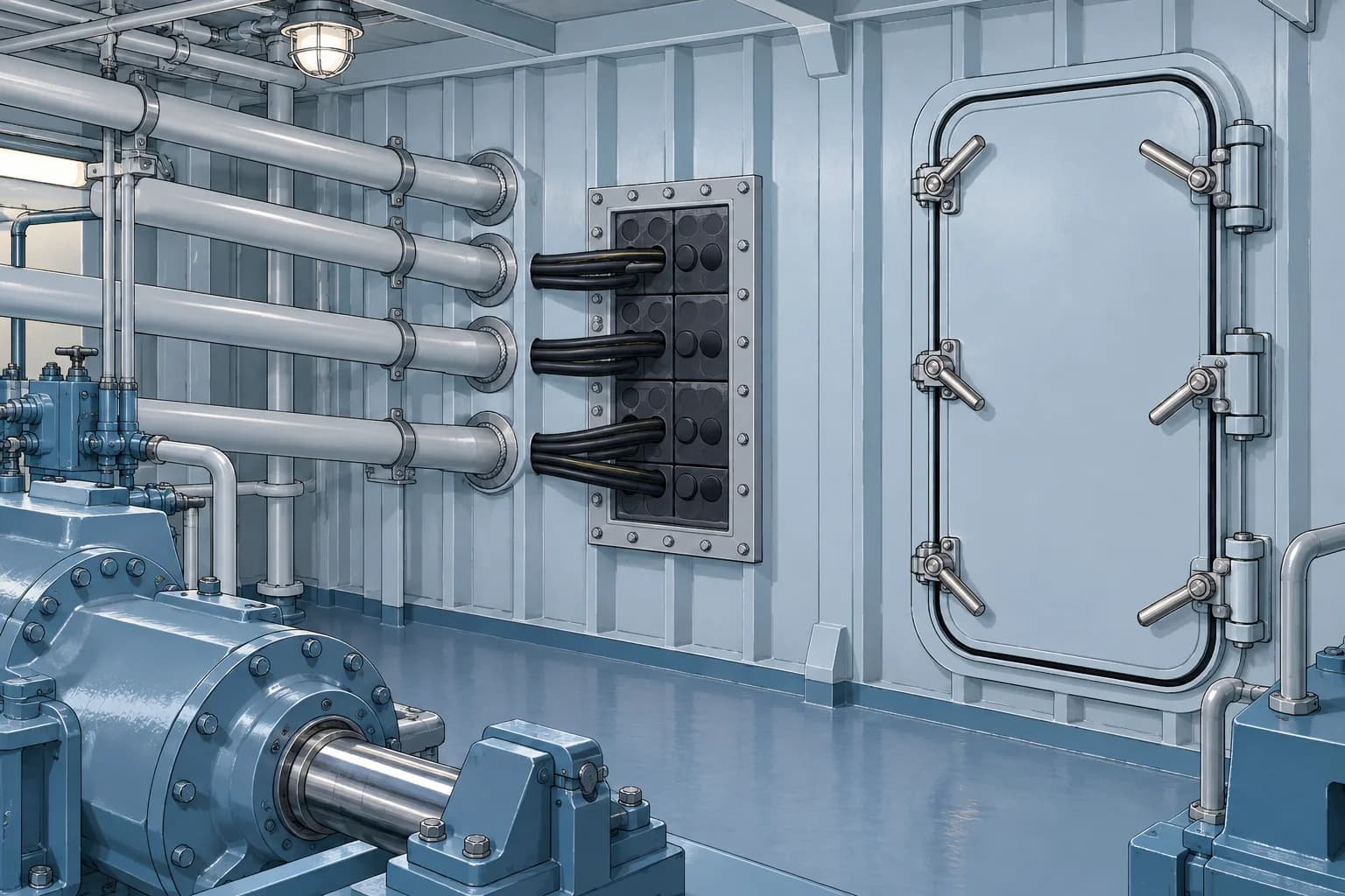 Bulkheads, watertight integrity and closing openings