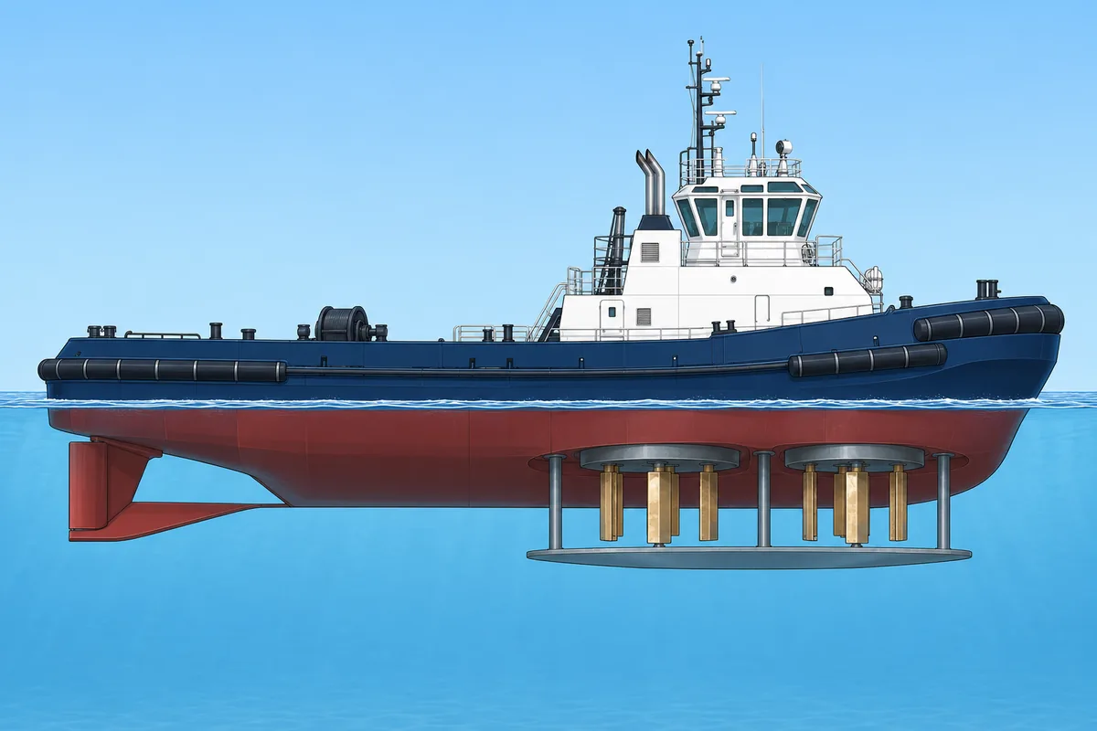 Cycloidal (Voith Schneider) propellers
