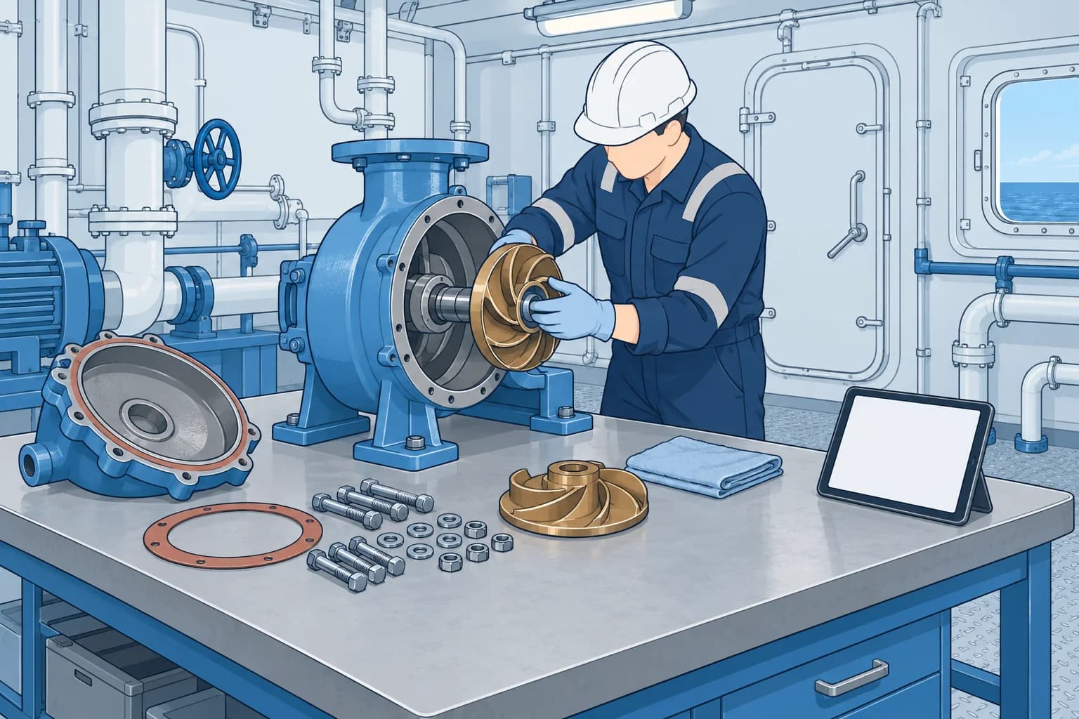 Planned maintenance and critical equipment (ISM Code section 10)