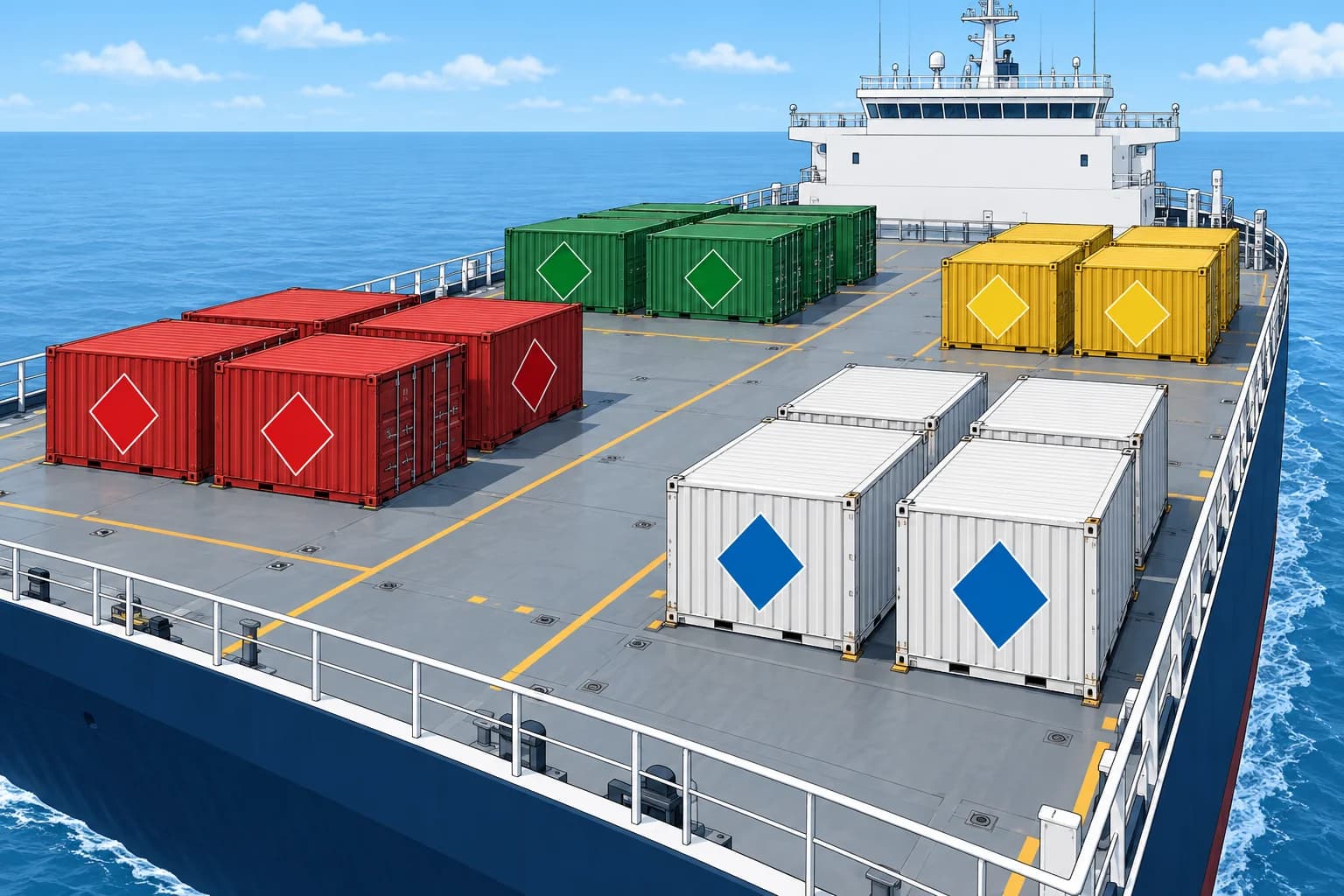 Dangerous goods on board: the IMDG Code for the watch officer