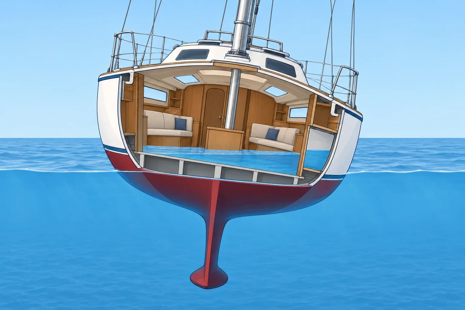 The free surface effect