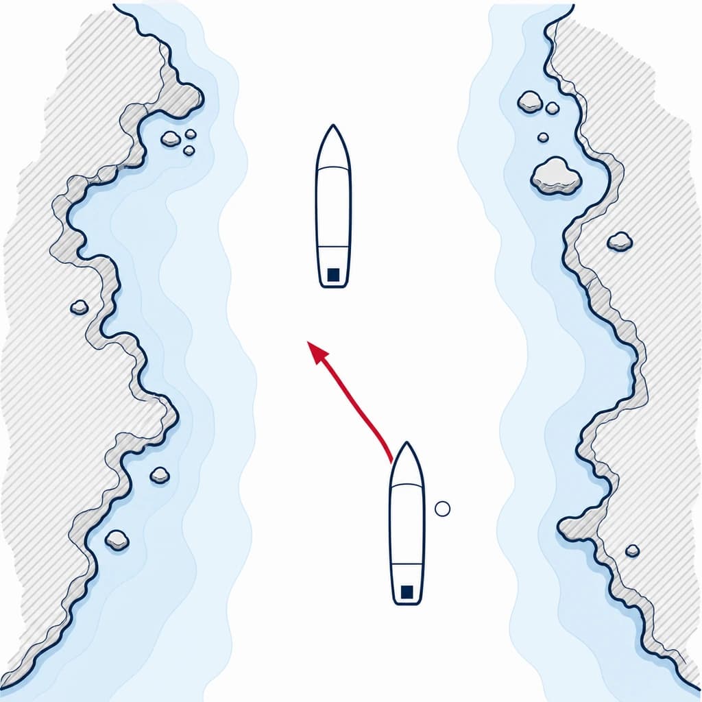 Ordinary practice of seamen — departing from the rules to avoid immediate danger.