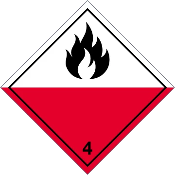 Matèria susceptible d'inflamació espontània, divisió 4.2