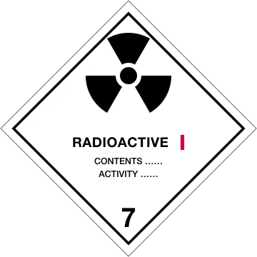 Radioactiu, categoria I-WHITE