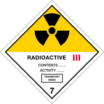 Radioactiu, categoria III-YELLOW