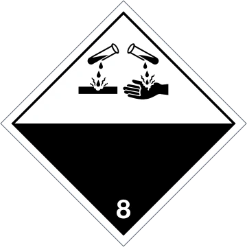 Matèria corrosiva, classe 8